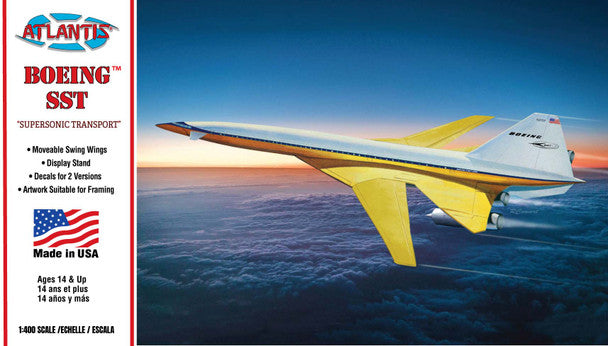 Atlantis Models Boeing SST Transport Boeing Markings:400 ALM 6815