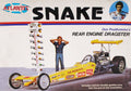 Atlantis Models Don Prudhomme Snake Rear Engine Dragster ALM 7528