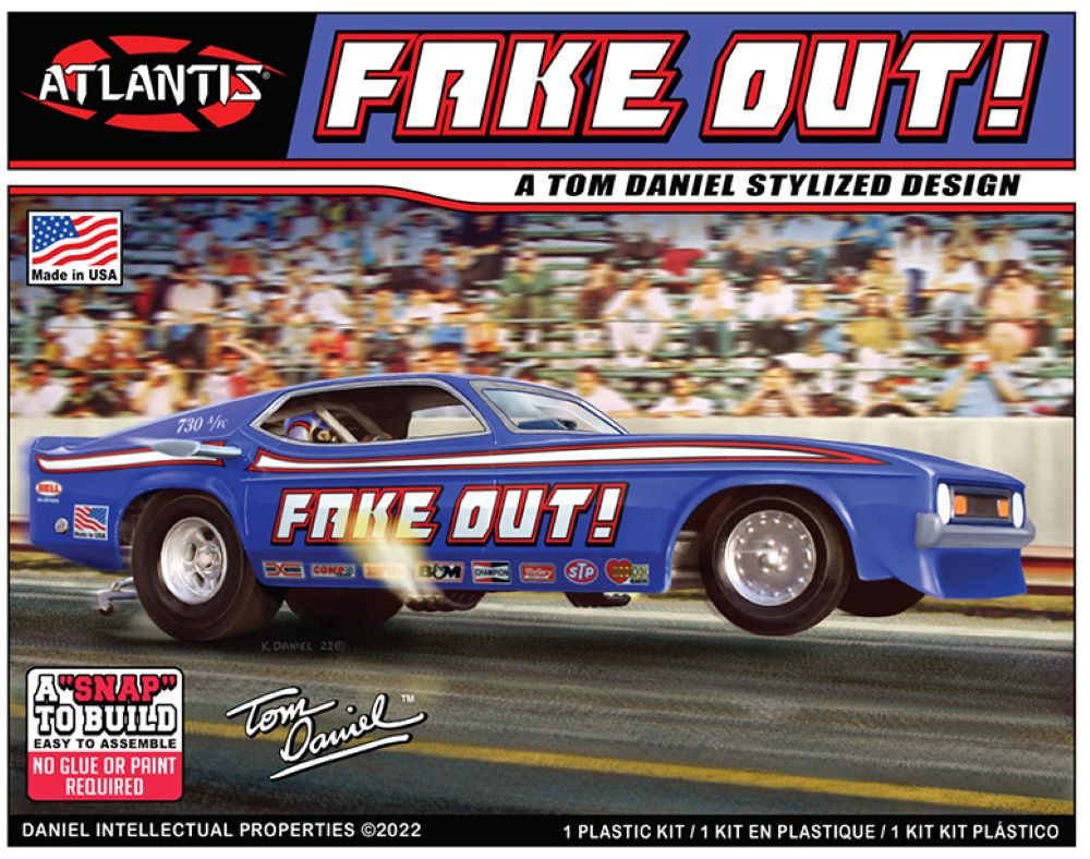 Atlantis Models Tom Daniel Fake Out F/C Snap 1'32 ALM 8275