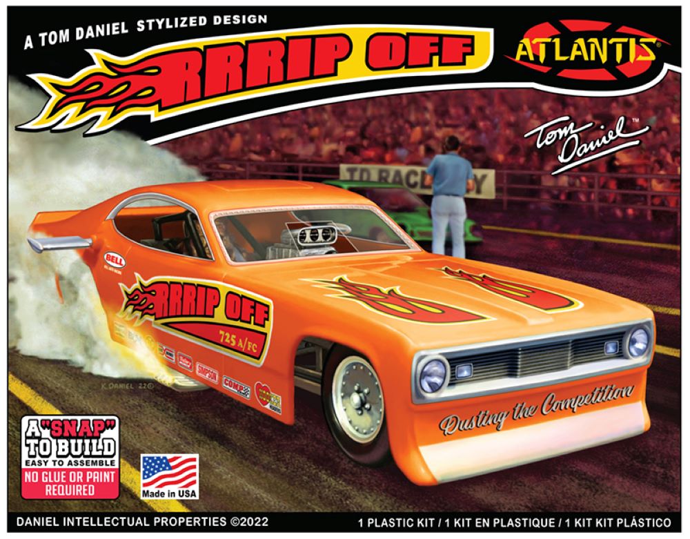 Atlantis Models Tom Daniel RRRRip Off F/C 1:32 Snap ALM 8277