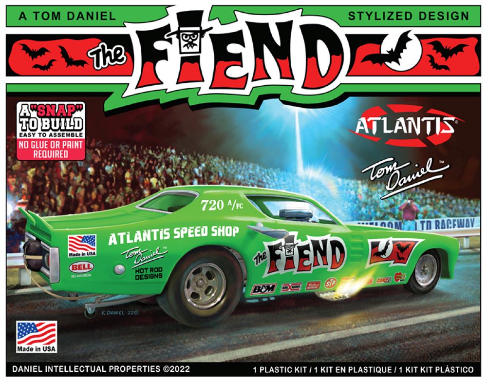 Atlantis Models Tom Daniel Fiend F/C 1:32 Snap ALM 8278