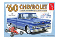 AMT Model  1063  1960 Chevy Custom Fleetside Pickup w/Go Kart 2T Skill