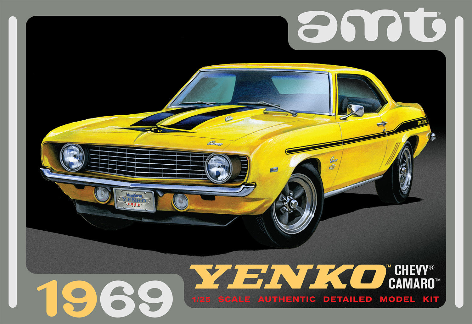 AMT Model  1093  1969 Chevy Camaro Skill 2