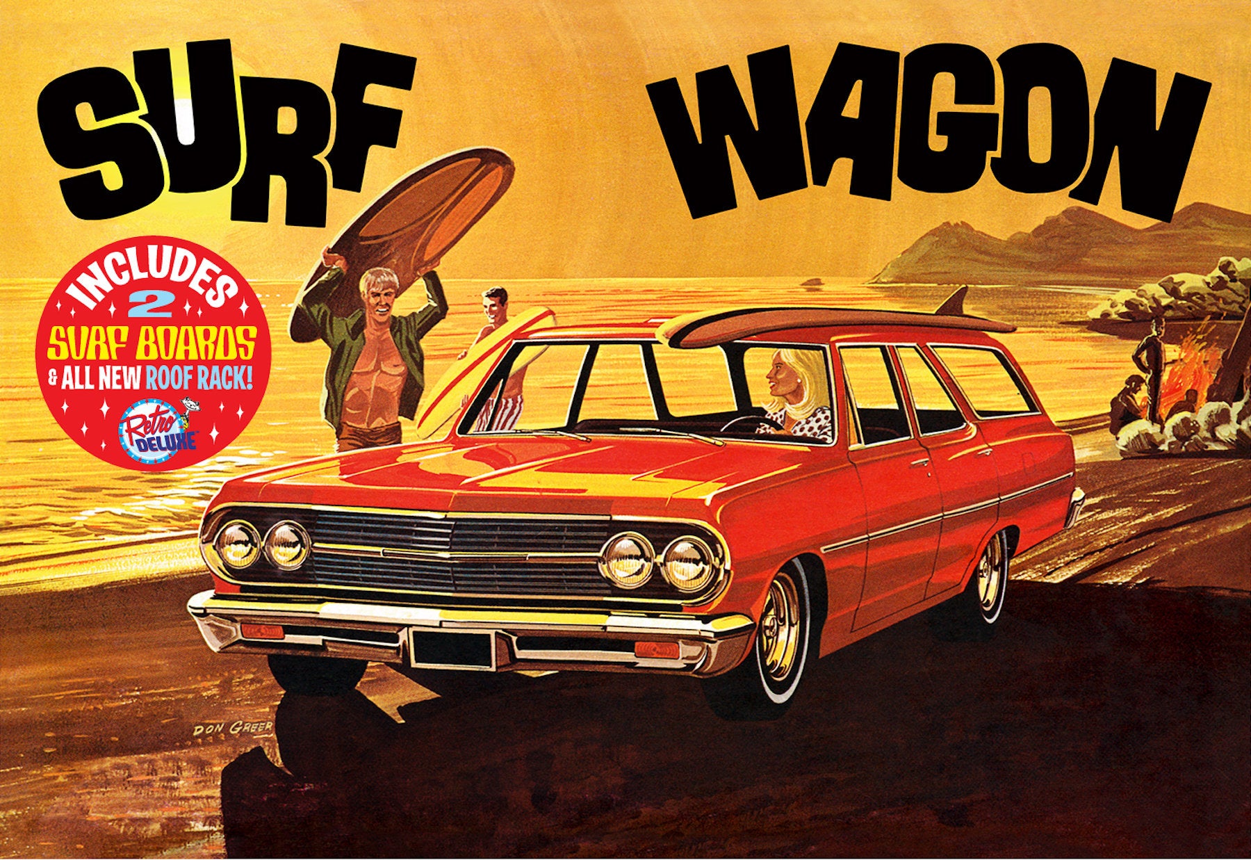 AMT Model  1131  1965 Chevelle Surf Wagon Skill 2