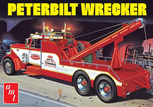 AMT Model  1133  1:25 Peterbilt 359 Wrecker Skill 3
