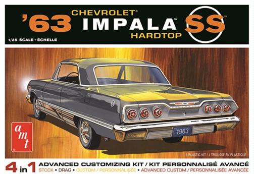 AMT Model  1149  1963 Chevy Impala SS 2T Skill 2