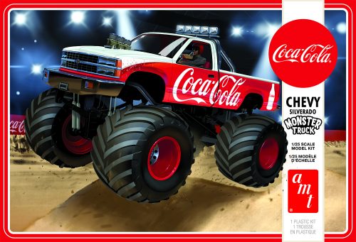 AMT Model  1184  1988 Chevy Silverado Monster Truck Skill 3