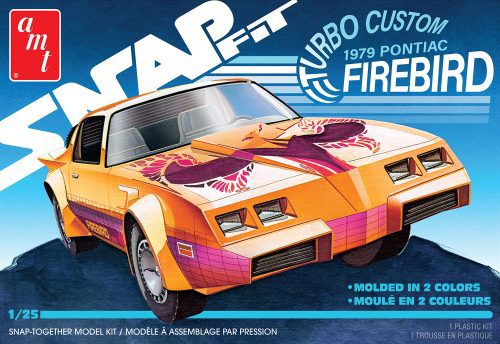 AMT Model  1211  1979 Pontiac Firebird Turbo Custom (Snap) Skill 2