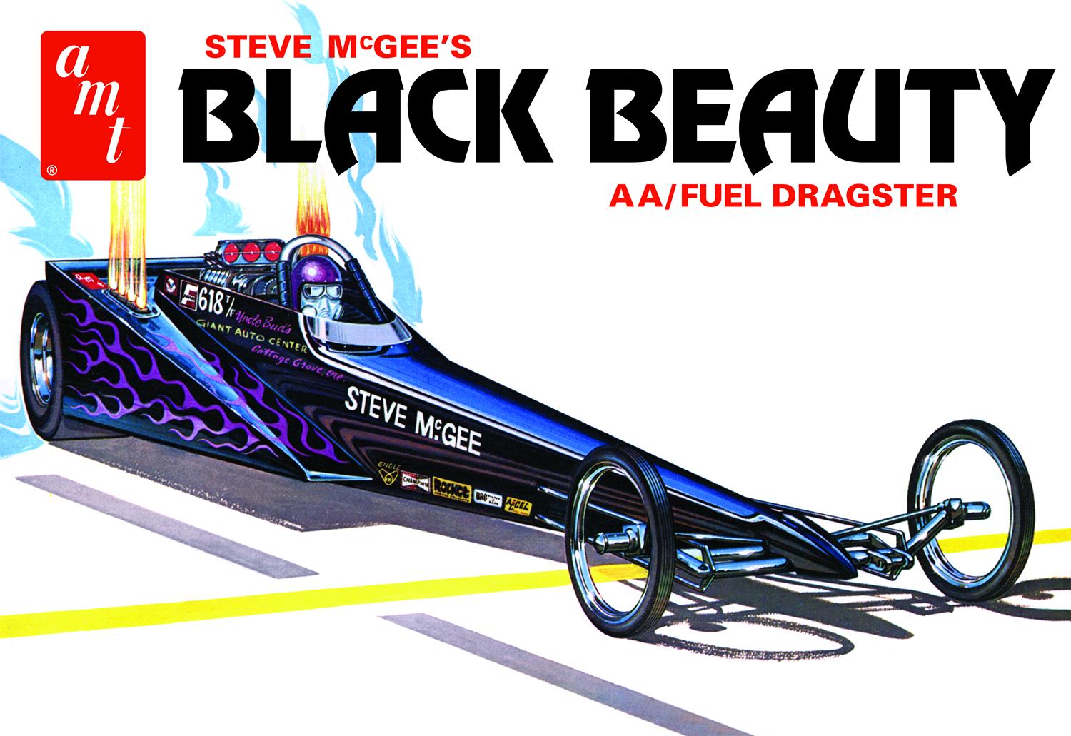AMT Model  1214  Steve McGee Black Beauty Wedge Dragster Skill 2