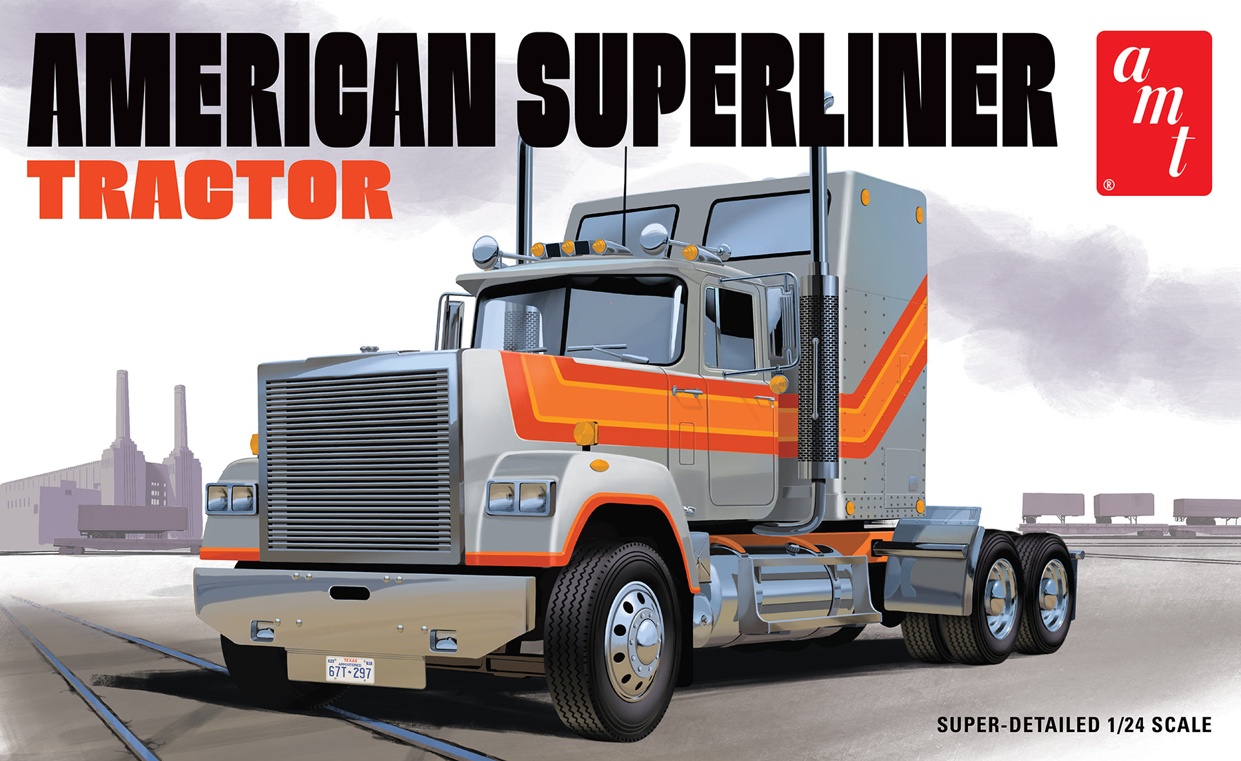 AMT Model  1235  American Superliner Semi Tractor Skill 3