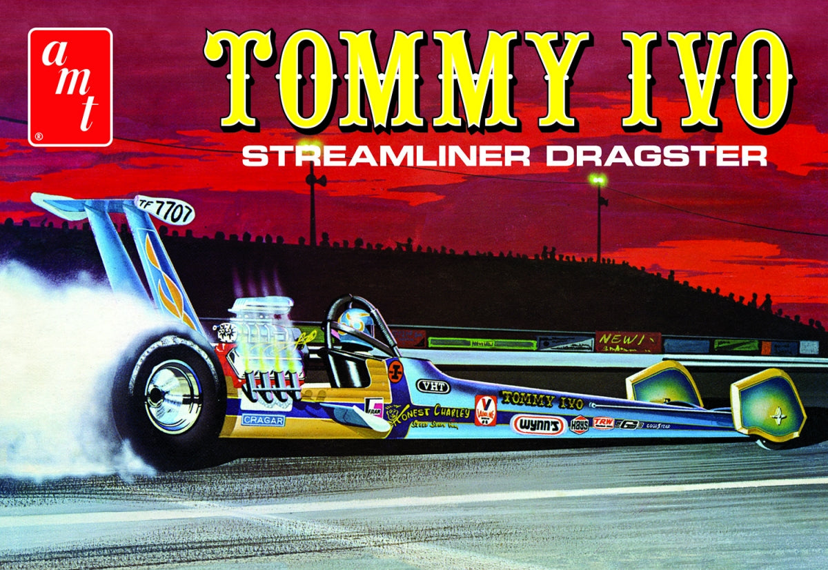 AMT Model  1254  Tommy Ivo Streamliner Dragster Skill 2