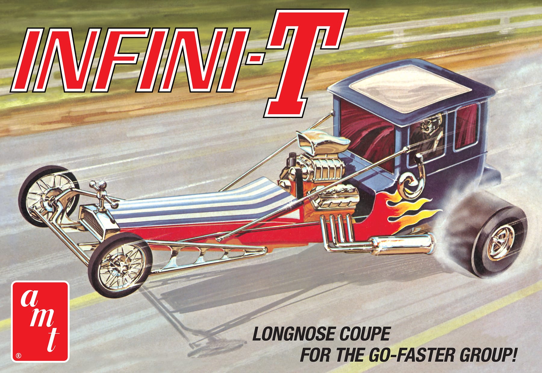 AMT Model  1258  Infini-T Custom Dragster Skill 2
