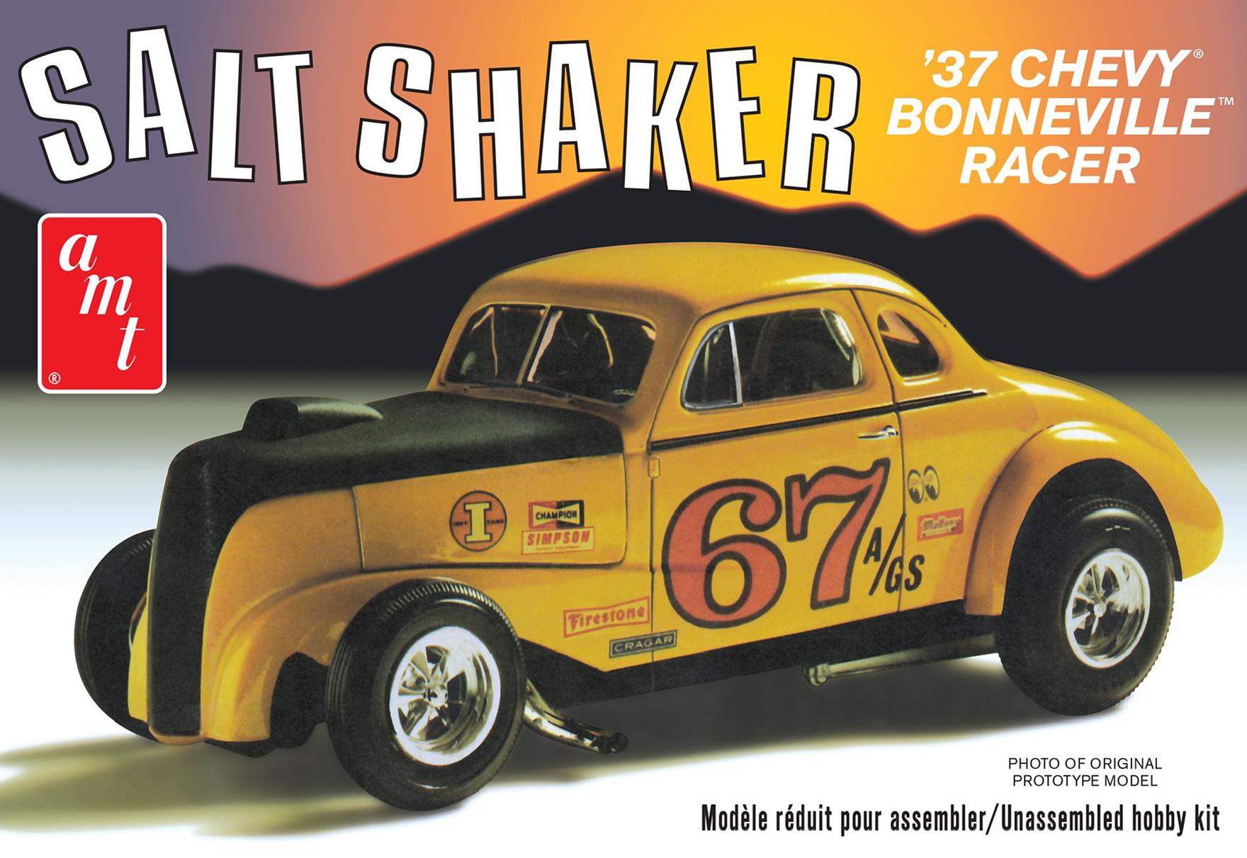 AMT Model  1266  1937 Chevy Coupe Salt Shaker Skill 2