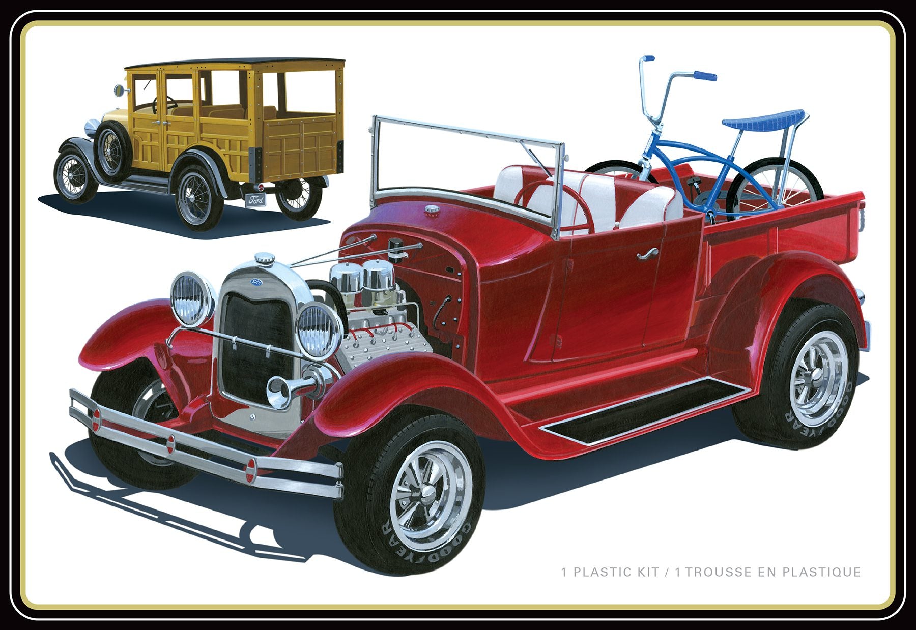 AMT Model  1269  1929 Ford Woody Pickup Skill 2