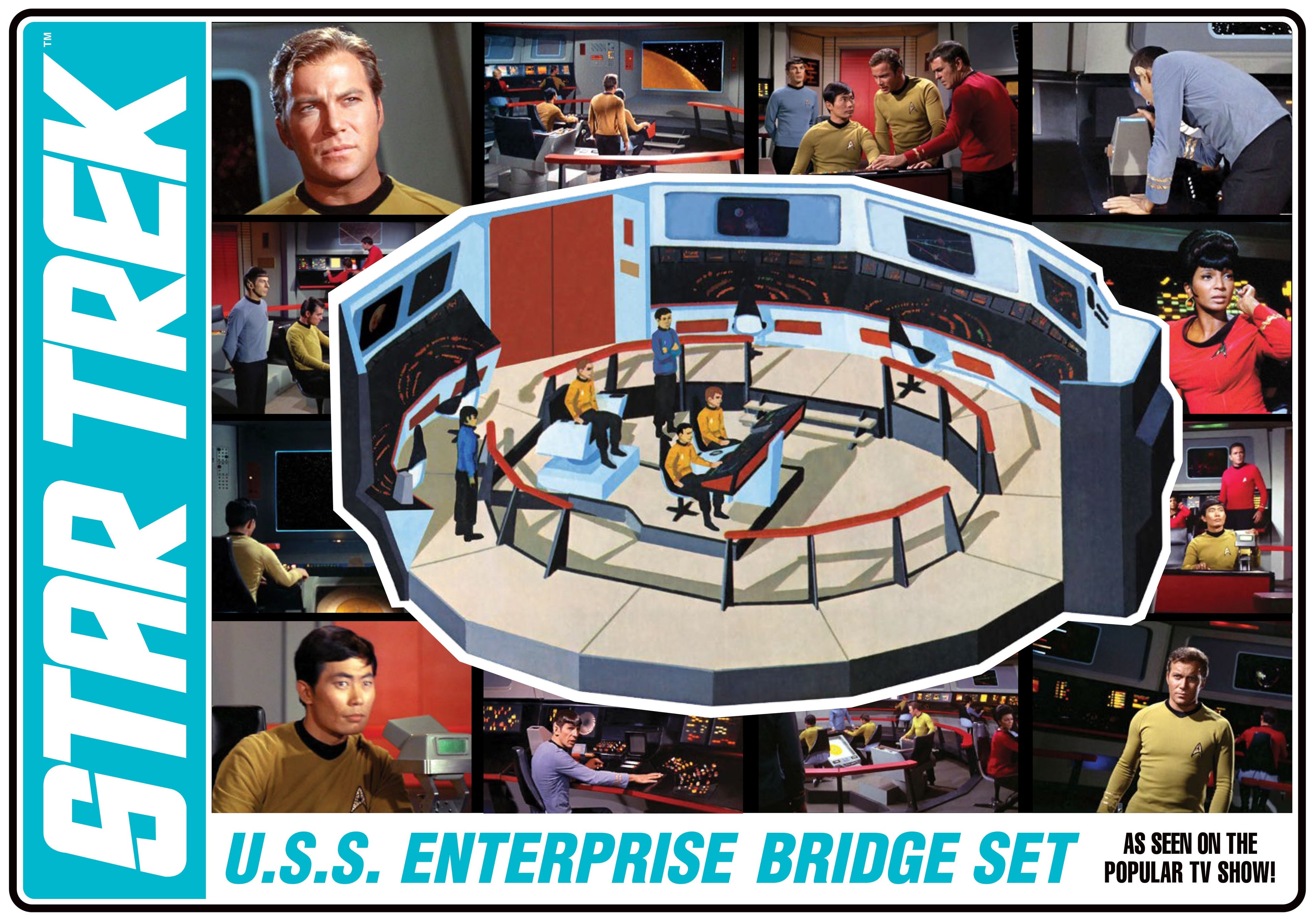 AMT Model  1270  Star Trek USS Enterprise Bridge Skill 2