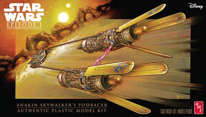 AMT Model  1276  Star Wars: The Phantom Menace Anakins Podracer Skill