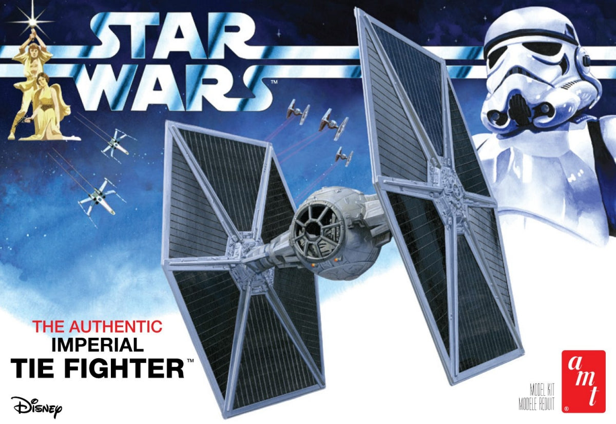 AMT Model  1299  Star Wars: A New Hope TIE Fighter Skill 2