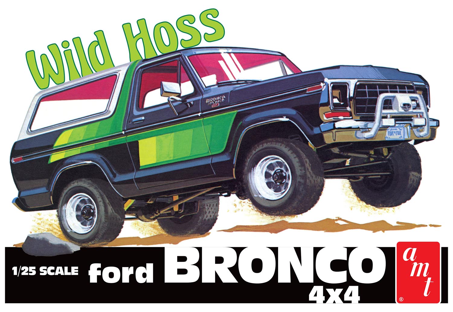 AMT Model  1304  1978 Ford Bronco Wild Hoss Skill 2