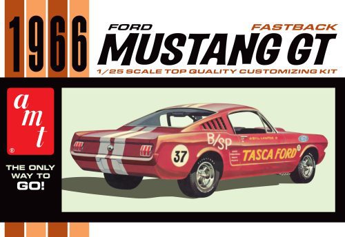 AMT Model  1305  1966 Ford Mustang Fastback 2+2 Skill 2