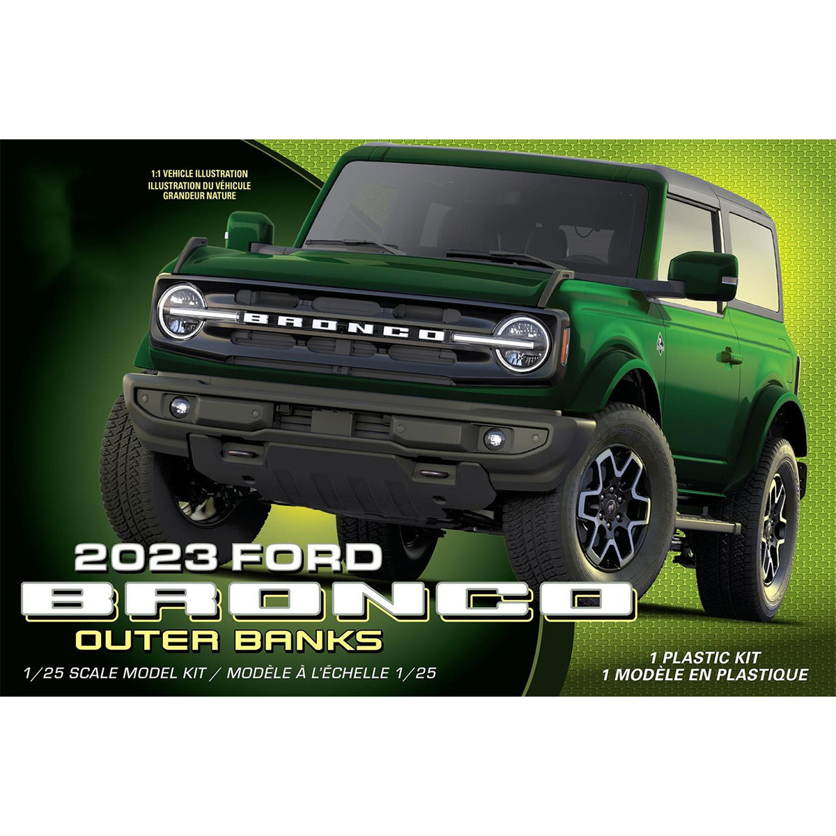 AMT Model  1345  2023 Ford Bronco Outer BanksNEW TOOLING Skill 2