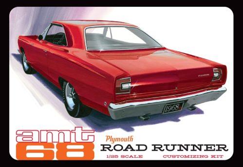 AMT Model  1363  1968 Plymouth Road Runner Customizing Kit Skill 2
