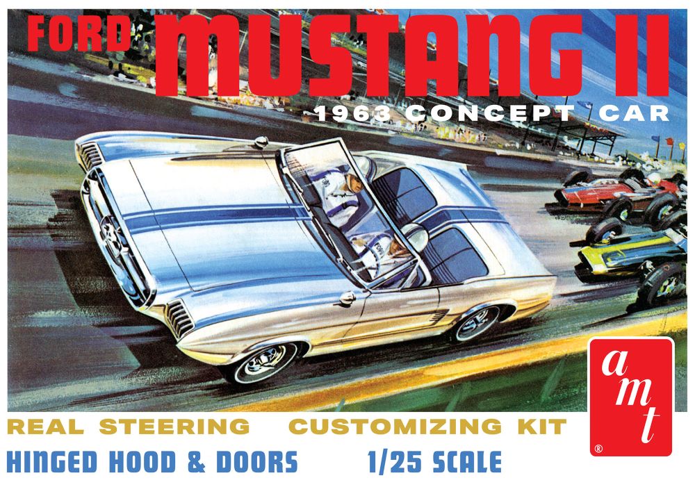 AMT Model  1369  1963 Ford Mustang II Concept Car