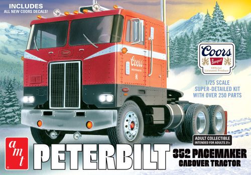 AMT Model  1375  Peterbilt 352 Pacemaker COE Coors Beer Skill 2