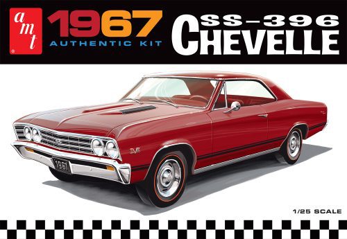 AMT Model  1388  1967 Chevrolet Chevelle SS396 Skill 2