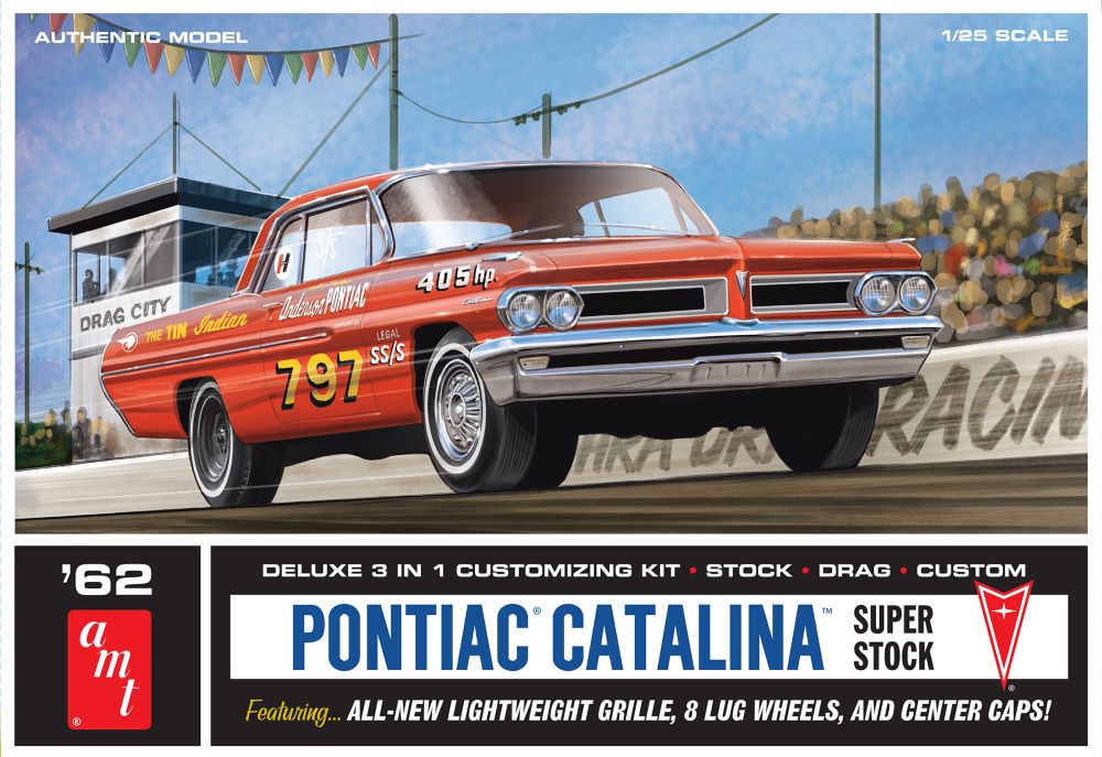 AMT Model  1392  1962 Pontiac Catalina Super Stock Skill 2