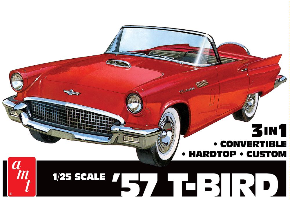 AMT Model  1397  1957 Ford Thunderbird Skill 2