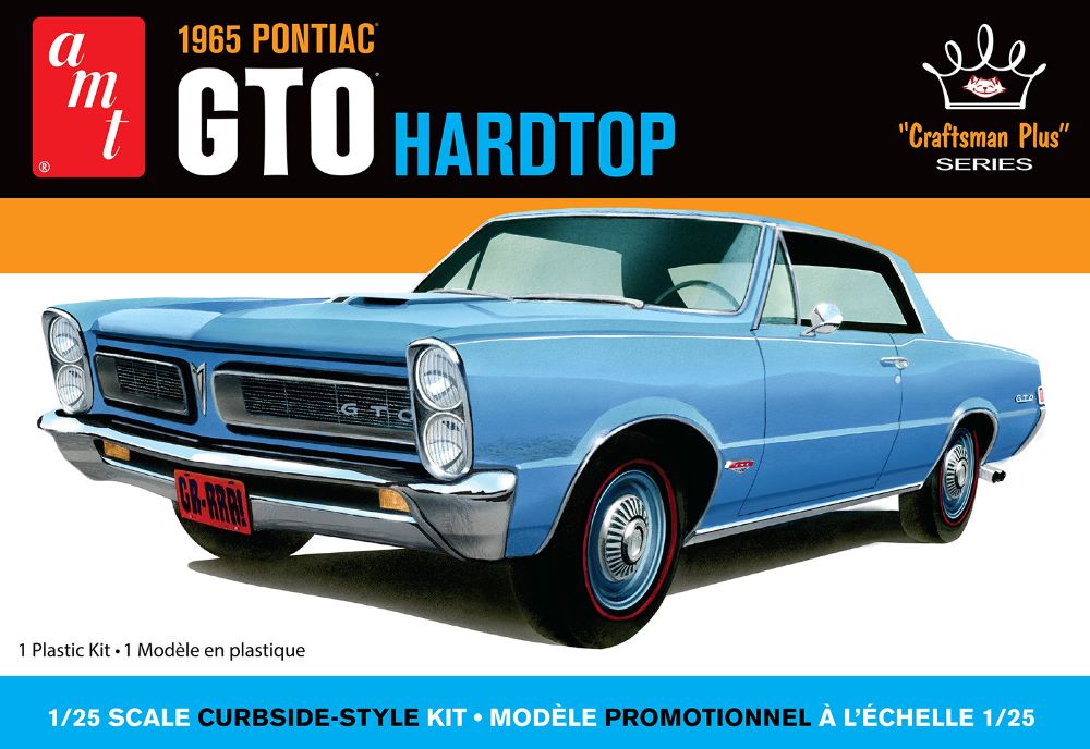 AMT Model  1410  1965 Pontiac GTO Hardtop Craftsman Plus Skill 2