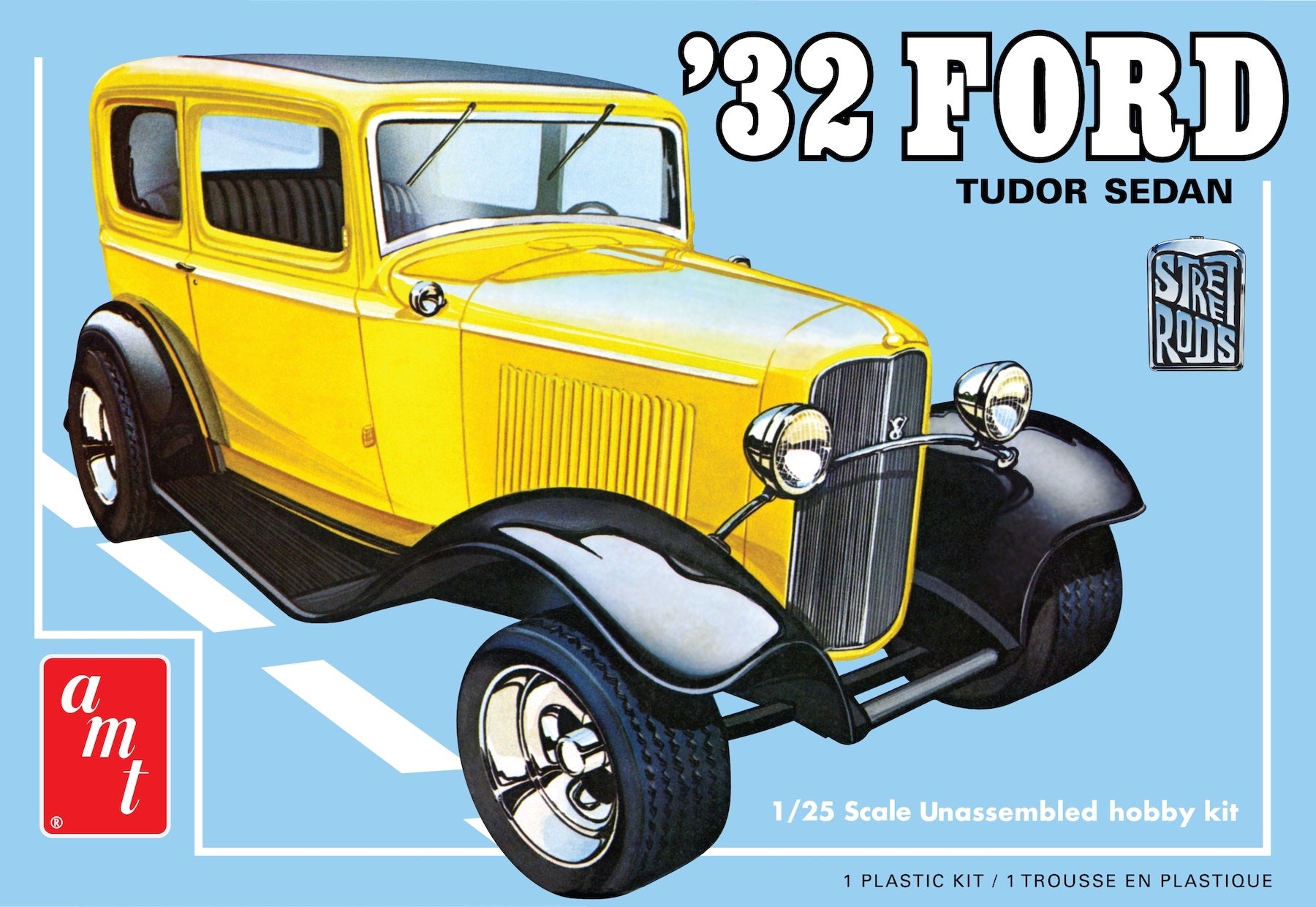 AMT Model  1414  1932 Ford Sedan Street Rods Series Skill 2