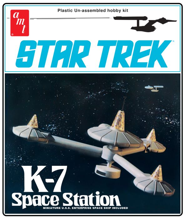 AMT Model  1415  Star Trek K-7 Space Station Skill 2