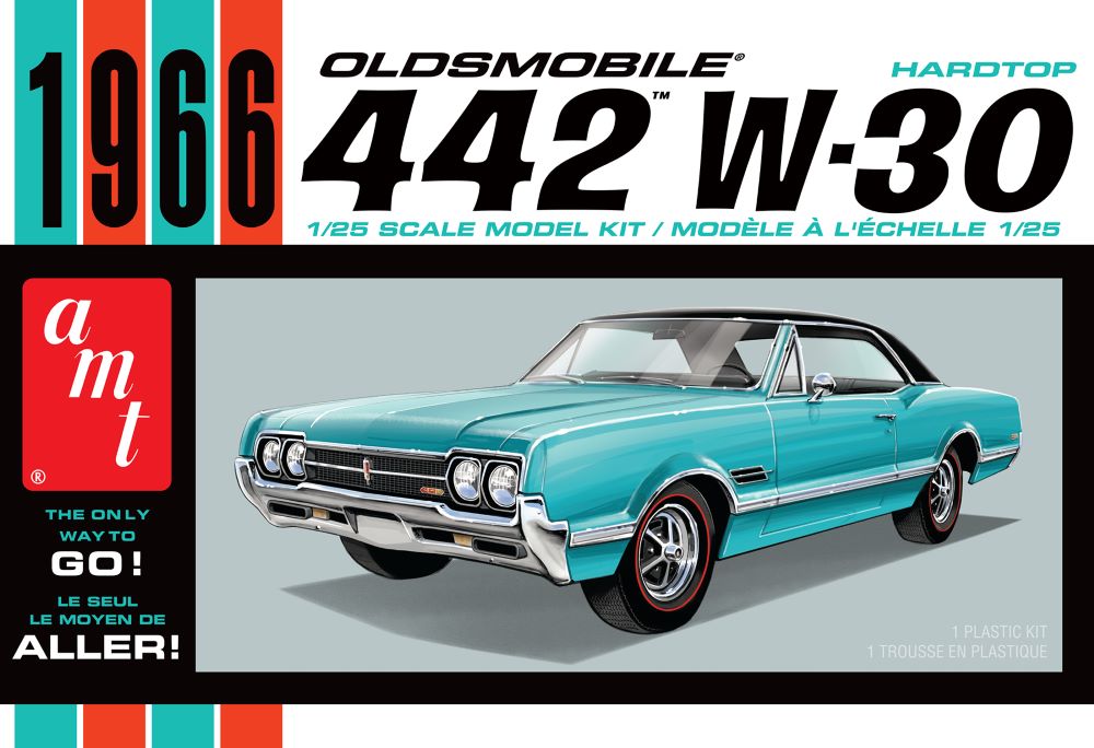 AMT Model  1432  1966 Olds 442 Hardtop