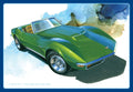 AMT Model  1437  1972 Chevy Corvette Roadster Skill 2