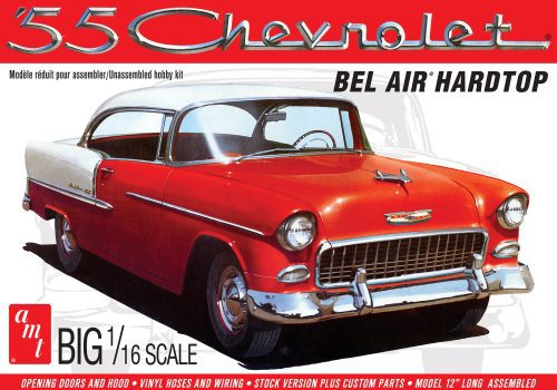 AMT Model  1452  1955 Chevy Bel Air Hardtop Skill 3