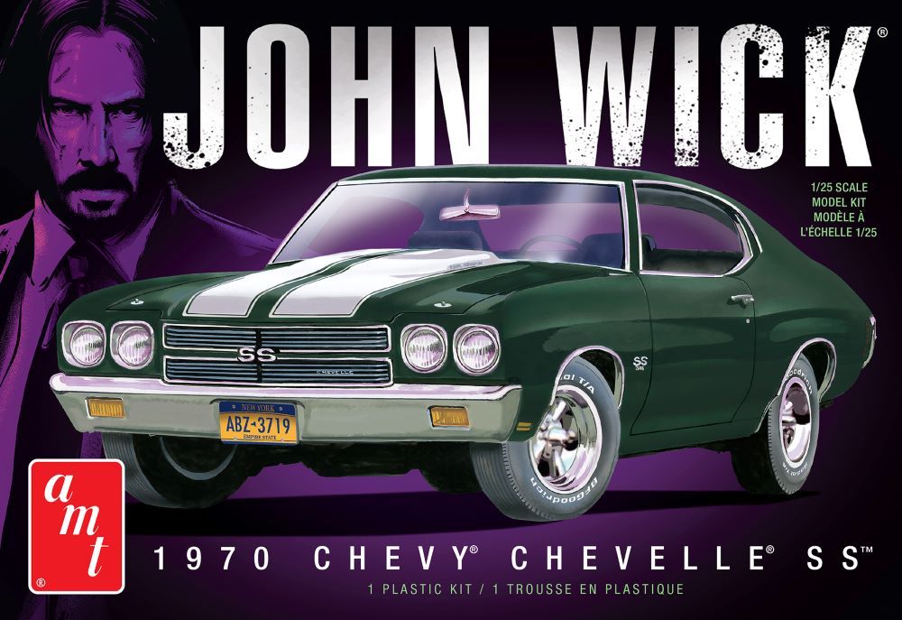 AMT Model  1453  1970 Chevy Chevelle John Wick