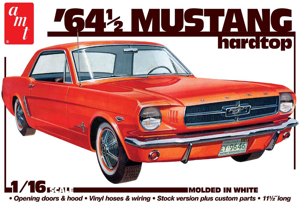 AMT Model  1461  1964.5 Ford Mustang Coupe 60th Anniversary Skill 2
