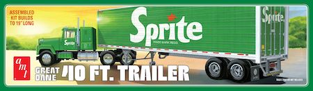 AMT Model  1467  Great Dane Dry Goods Trailer Sprite Skill 2