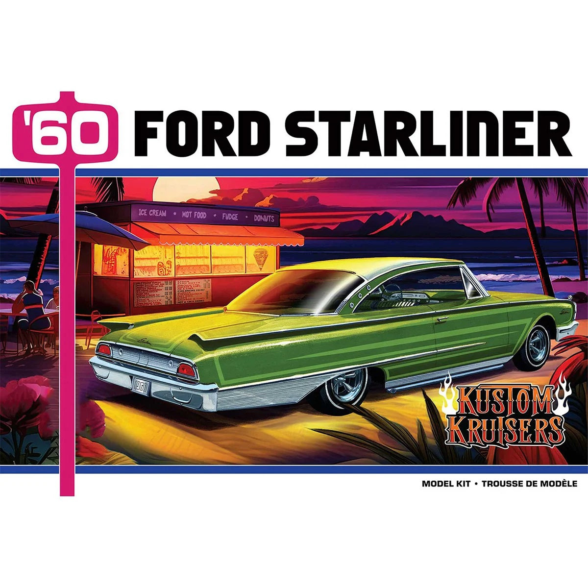 AMT Model  1472  1960 Ford Starliner Custom Skill 2