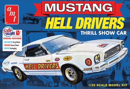 AMT Model  1475  1977 Ford Mustang Hells Drivers Skill 2