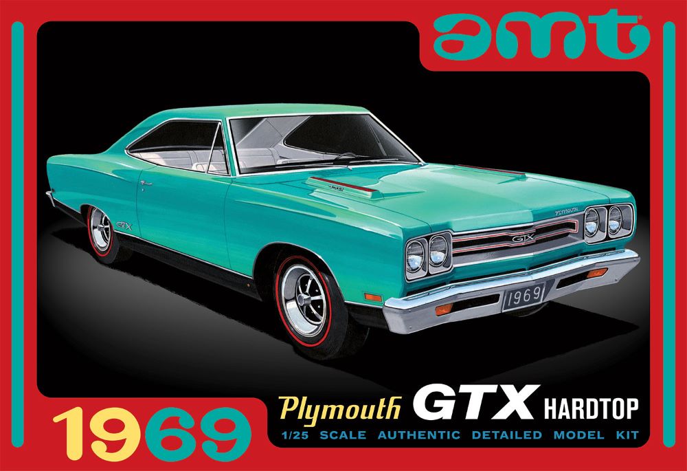 AMT Model  1483  1969 Plymouth GTX Hardtop Skill 2