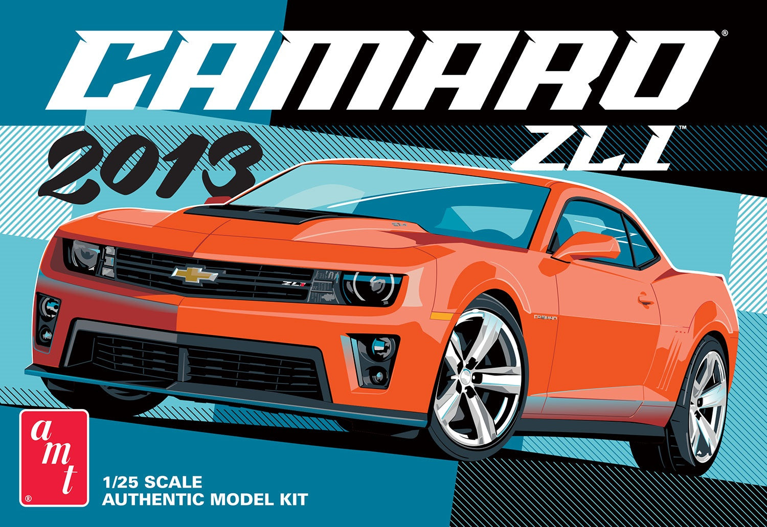 AMT Model  1493  2013 Chevy Camaro ZL1 Skill 2