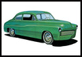 AMT Model  1496  1949 Mercury Club Coupe Skill 2