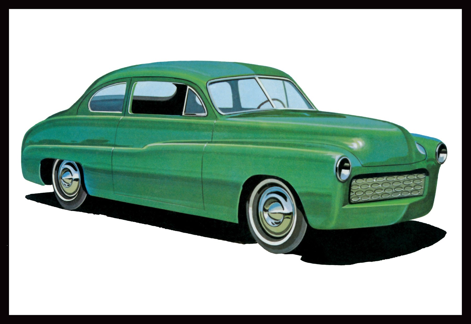AMT Model  1496  1949 Mercury Club Coupe Skill 2