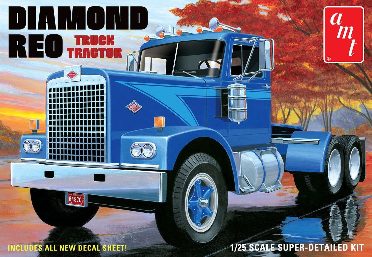AMT Model  1500  Diamond Reo Truck Tractor Skill 2