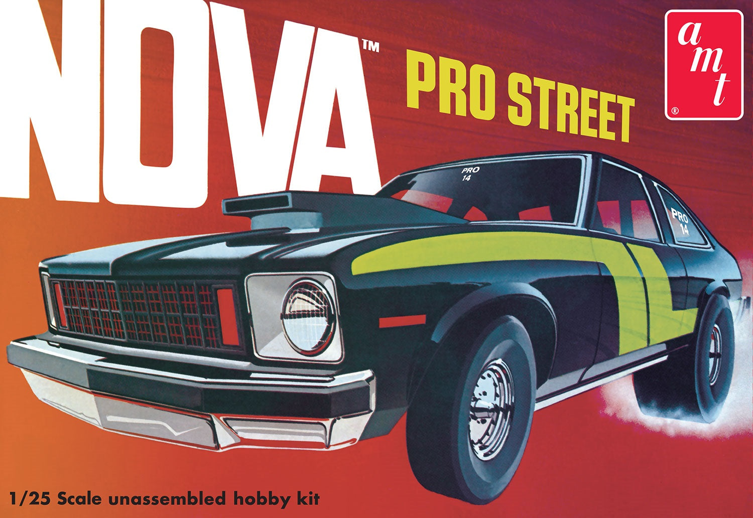 AMT Model  1503  1976 Chevy Nova Pro Street Skill 2