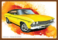 AMT Model  1519  1969 Chevy Chevelle SS 396 Hardtop Skill 2