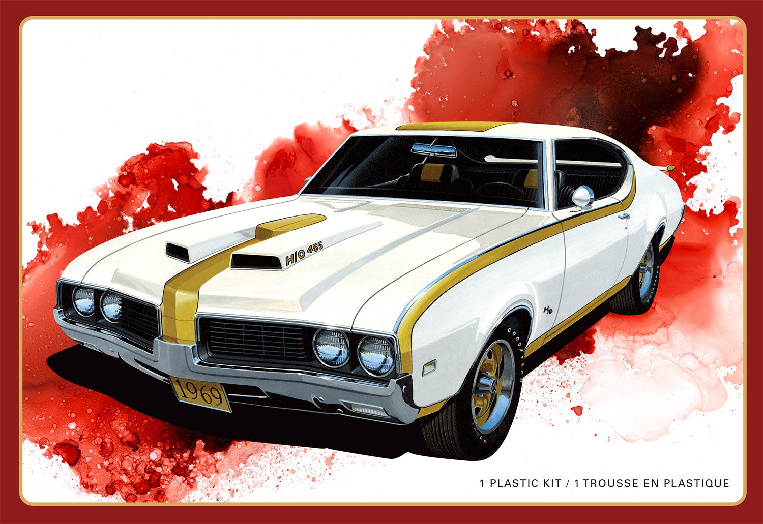 AMT Model  1532  1969 Hurst Oldsmobile Cutlass Skill 2