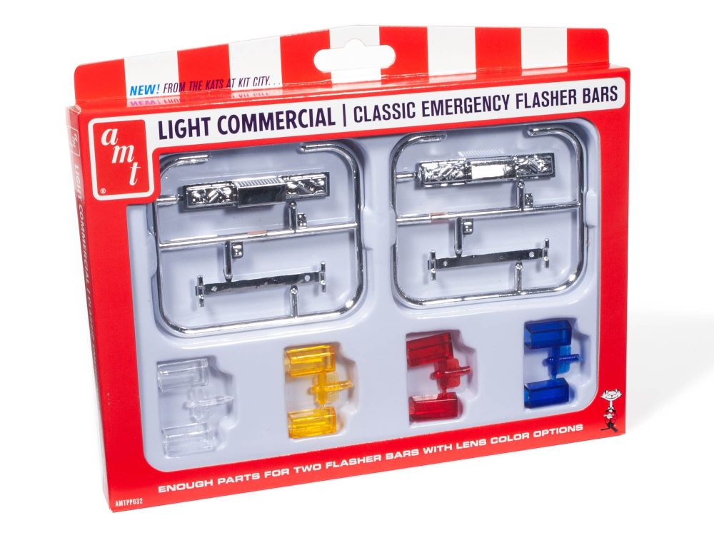 AMT Model  32 Classic Emergency Flasher Parts Pack(Works with many 1:25 dr